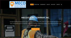 Desktop Screenshot of mecoelectrical.com